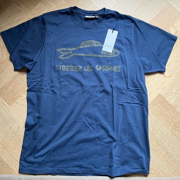 Clare V Tops - CLARE V ORIGINAL NWT T-SHIRT XS